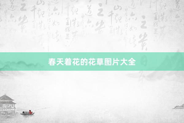 春天着花的花草图片大全